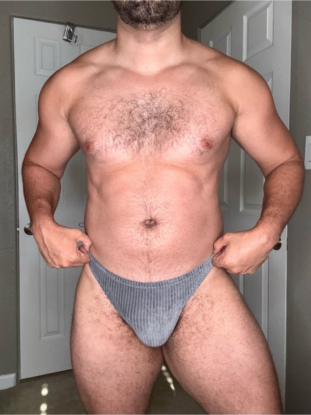 MODUS VIVENDI Ribbed Briefs in Gray